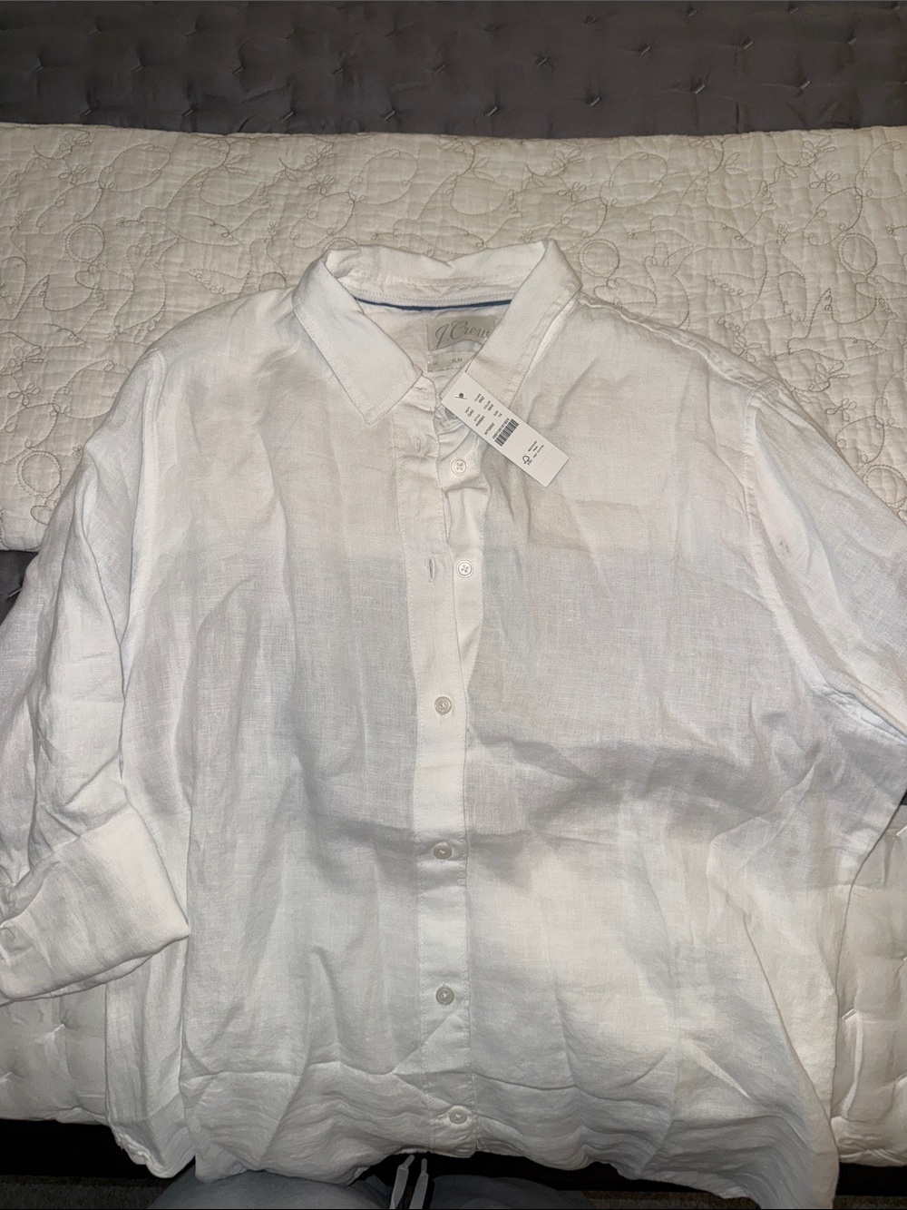 NWT J. Crew Linen Shirt